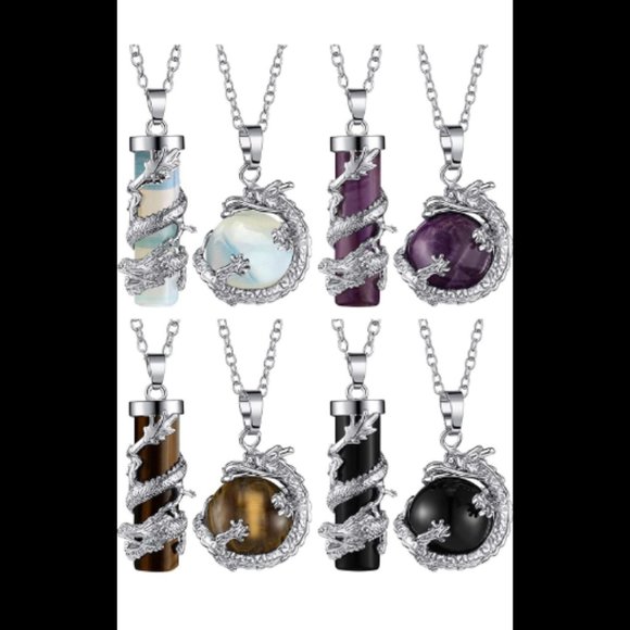 Boutique Jewelry - Dragon Crystal Necklace